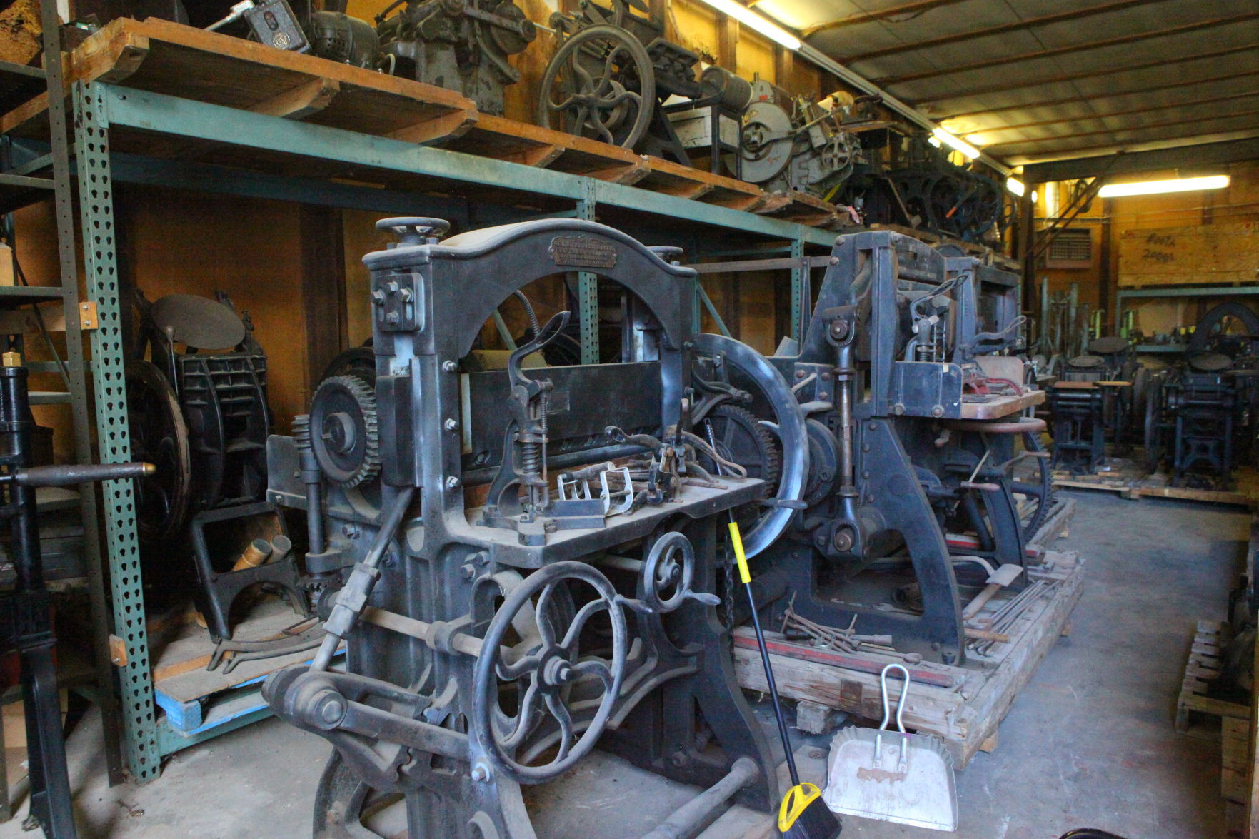 Ed Regan's Printing Presses
